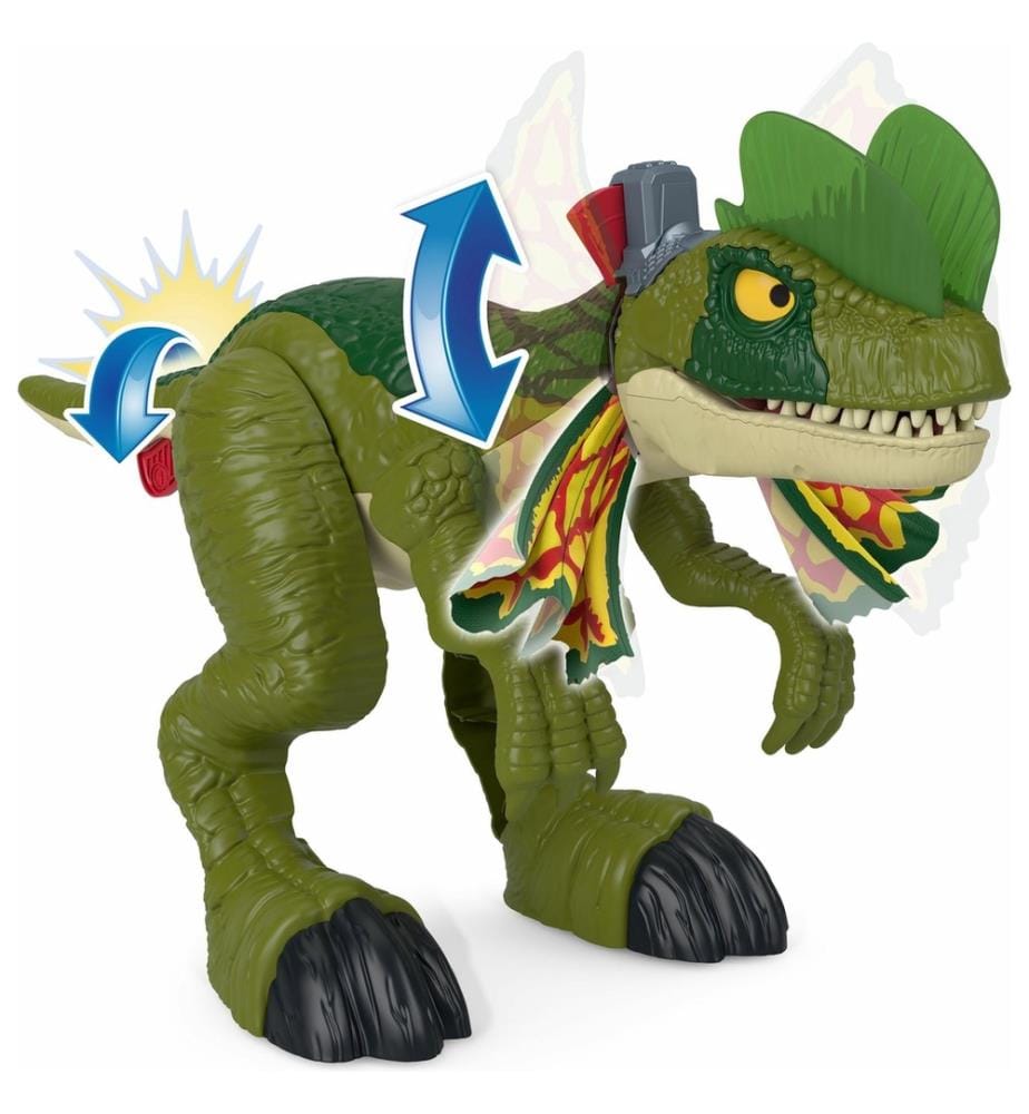 Imaginext Jurassic World Mode Attaque Dilophosaurus