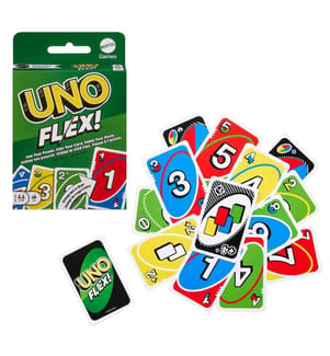 GIOCHI MATTEL - UNO FLEX - GIOCO DI CARTE per bambini e adulti