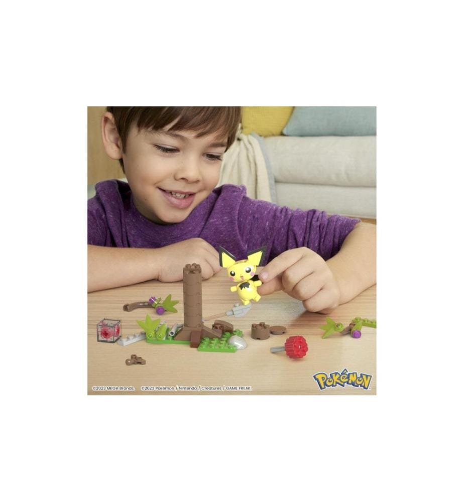 MATTEL Mega Pokemon costruzione Adventure Builder mix 84 pezzi