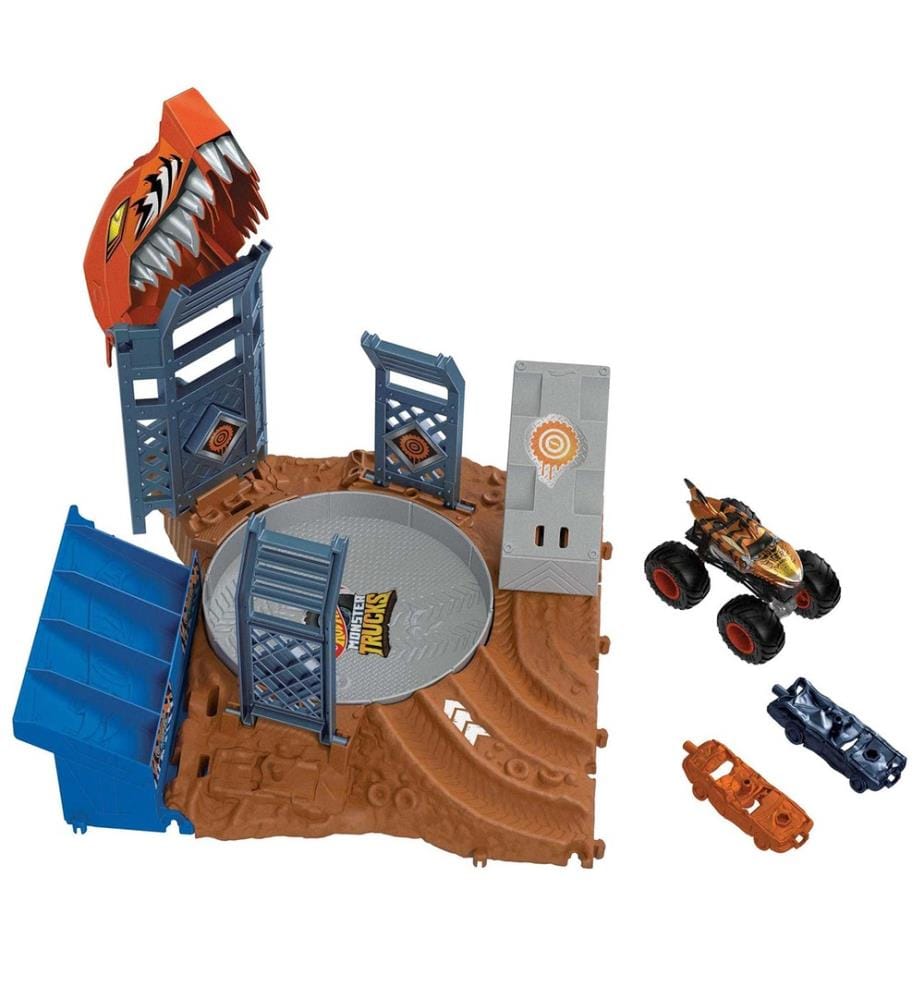 Hot Wheels Monster Trucks Semifinale Shark Spin