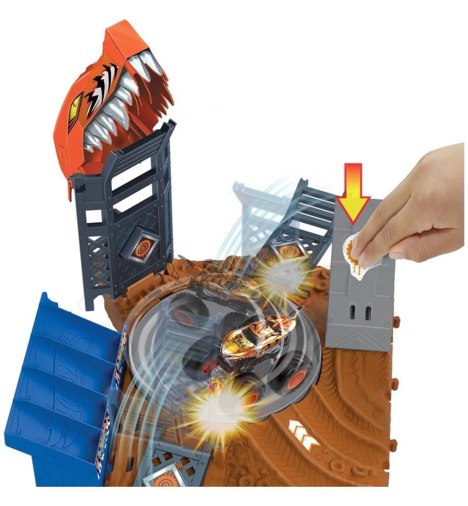 Hot Wheels Monster Trucks Semifinale Shark Spin