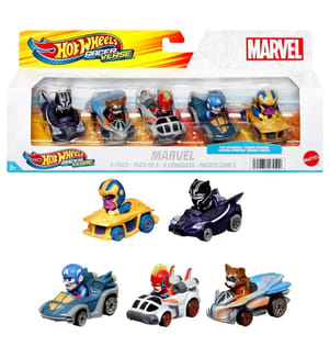 Hot Wheels - RacerVerse - Set di 5 auto - Piccole auto -