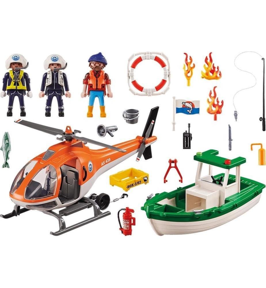 70491  Playmobil Rescue Action Coastal Fire Mission