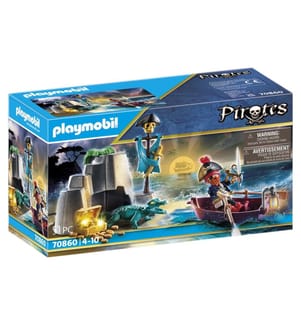 70860 Playmobil Caccia al tesoro dei pirati