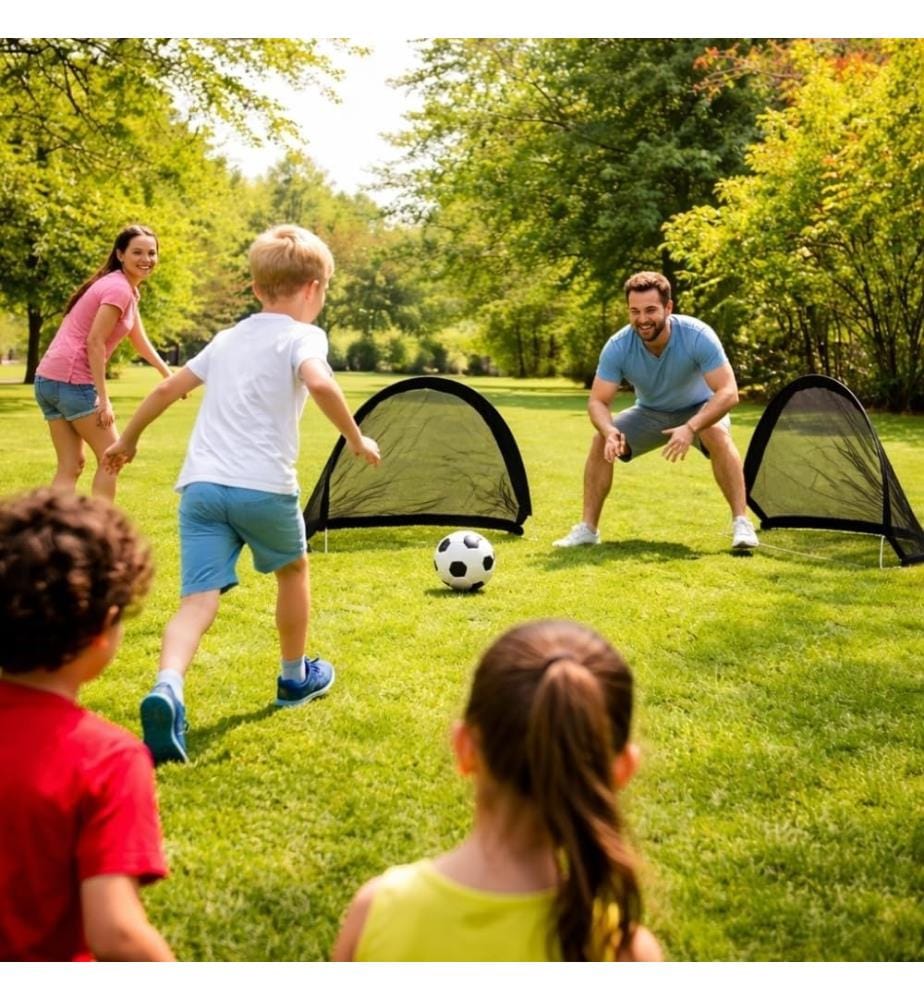 Set aus 2 grossen Torkäfigen 120x86x86cm - POP UP System