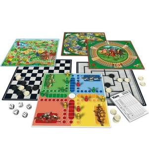 Set di 100 giochi da tavolo in scatola