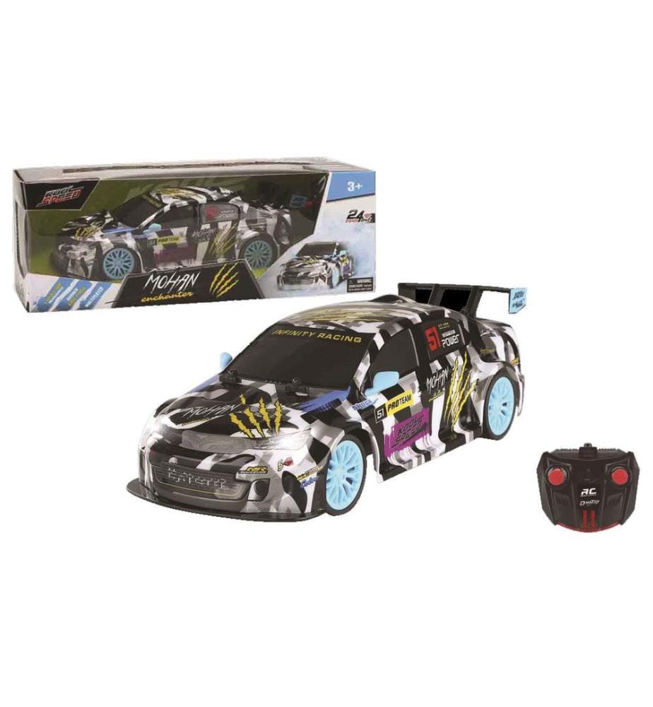 Mohan incantatore auto da corsa R/C24G 1-6- tutte le funzioni 29X12X9 CM decori arte di strada