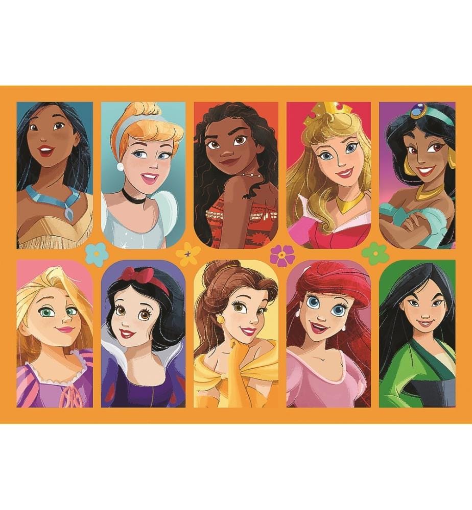 DISNEY - Principesse - Fiaba - Puzzle 4 in 1 - 4YES+ (in francese)