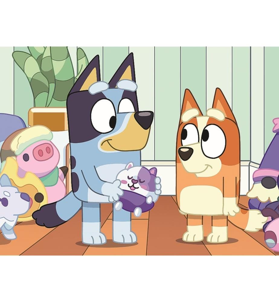Bluey - Das Leben ist immer lustiger mit Bluey - Puzzle 30Teile - 3Jahre +