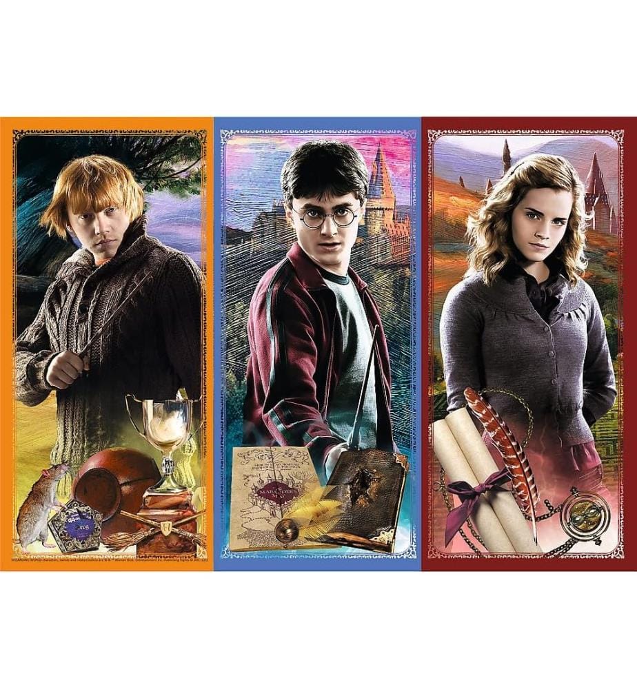 HARRY POTTER Die Welt der Magie und Hexerei - Puzzle 200Stück - 7ANS+ - 48x34cm