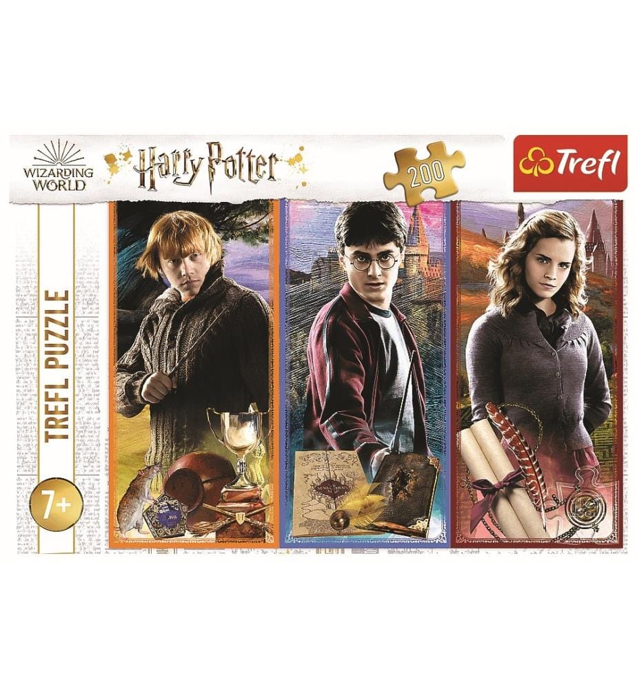 HARRY POTTER Die Welt der Magie und Hexerei - Puzzle 200Stück - 7ANS+ - 48x34cm