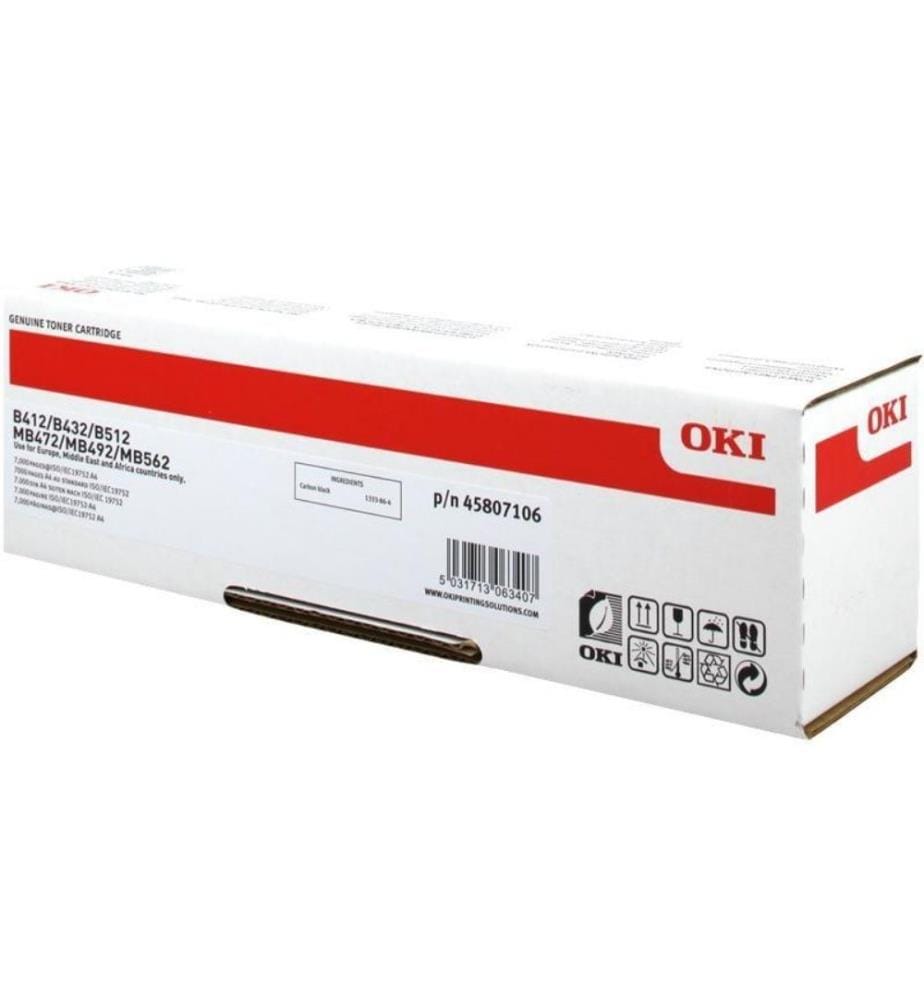 OKI - Toner 45807106 noir