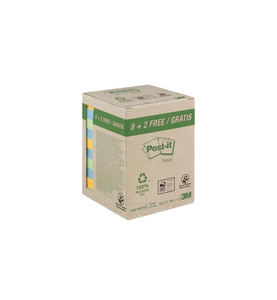 POST-IT - Notizzettel POST-IT - Recycling Notes 7.6 cm x 7.6 cm