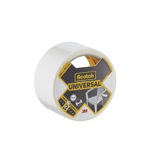 3M - Ruban adhésif Scotch Universal 48 mm x 10 m, Blanc