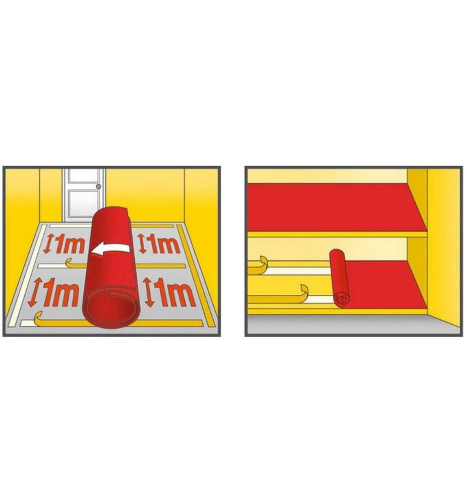 3M - Ruban adhésif double-face Universal 50 mm x 20 m, Brun