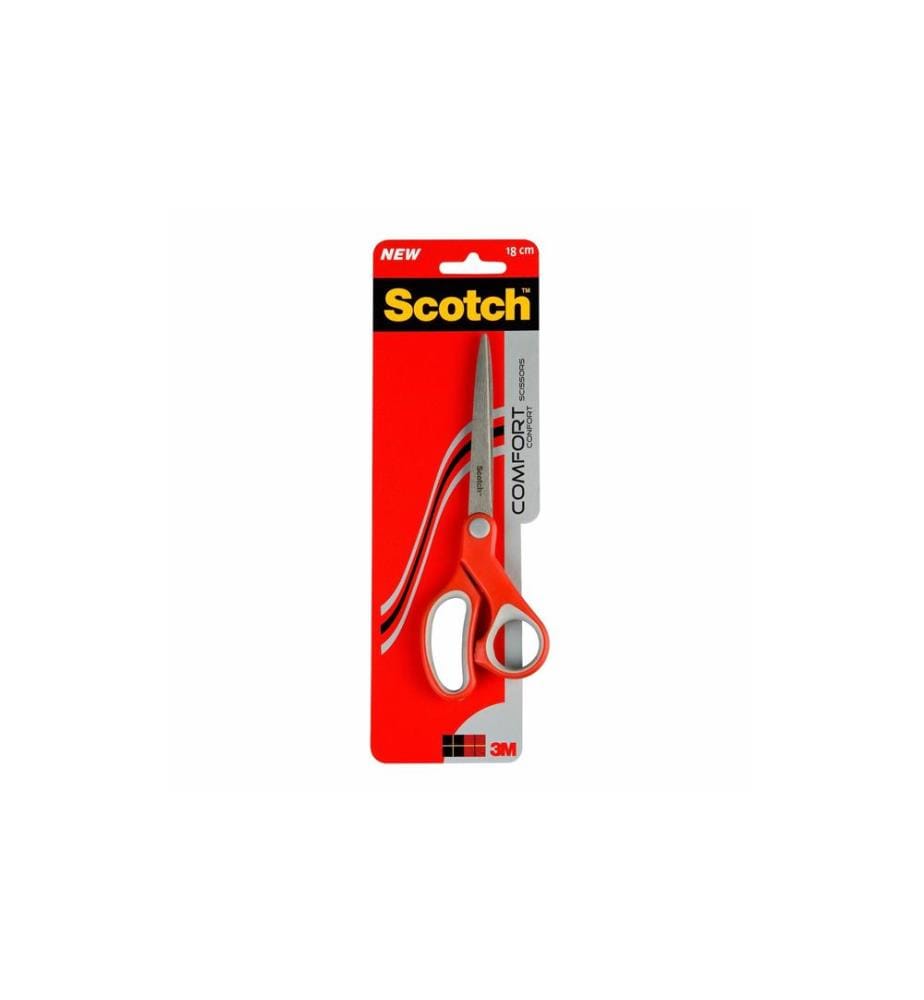 SCOTCH - Schere 3M SCOTCH - Komfort 18 cm rot