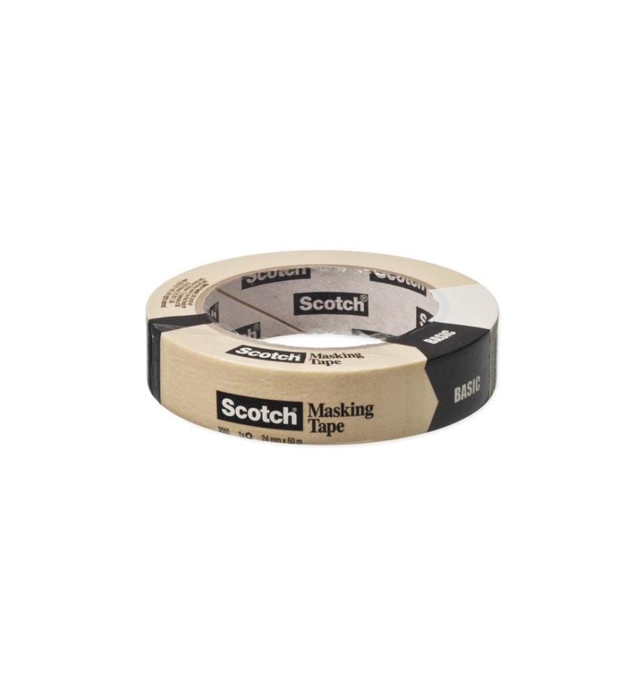 3M - Scotch Abdeckband Basic 24 mm x 50 m, Beige