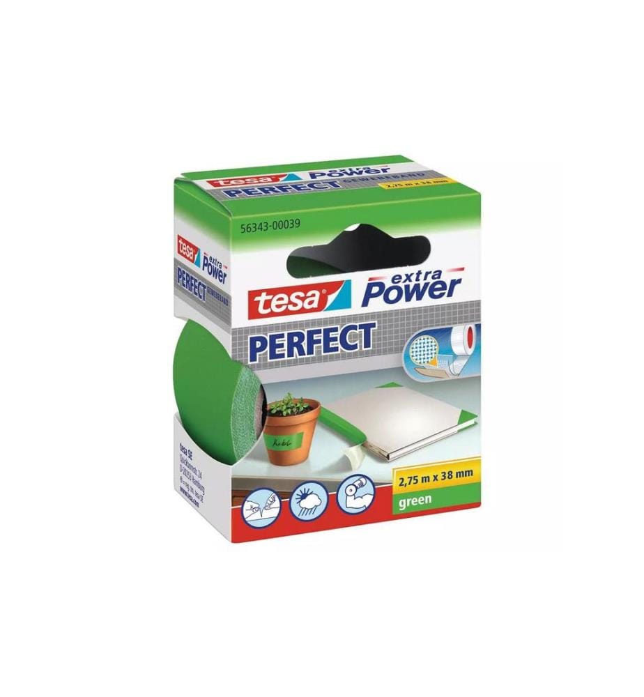 TESA - Ruban textile adhésif Extra Power Perfect 2.75 m x 38 mm