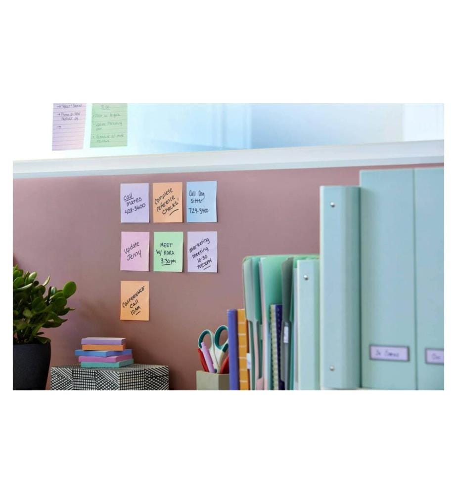 POST-IT - Notizzettel Super Sticky Soulful Collection, 127 mm x 76 mm