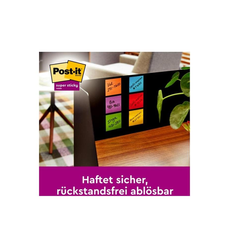 POST-IT - Notizzettel Super Sticky Oasis Collection 127 x 76 mm