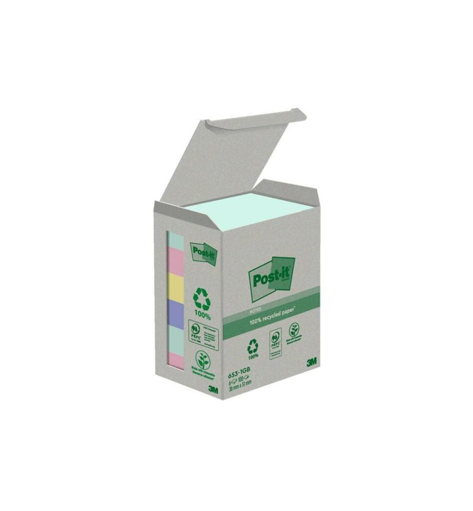 POST-IT - Notizzettel Recycling Notes 38 x 51  mm