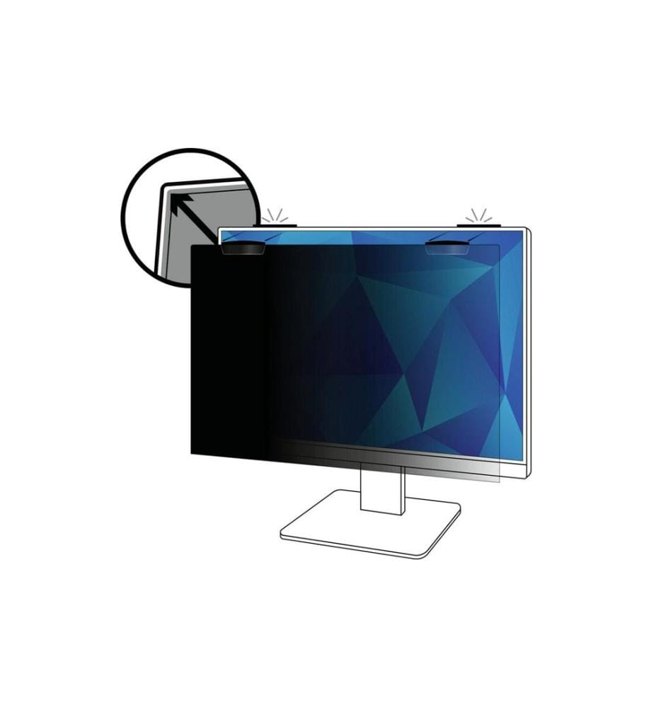 3M - Privacy Filter Comply Magnetic Attach 24  / 16:9