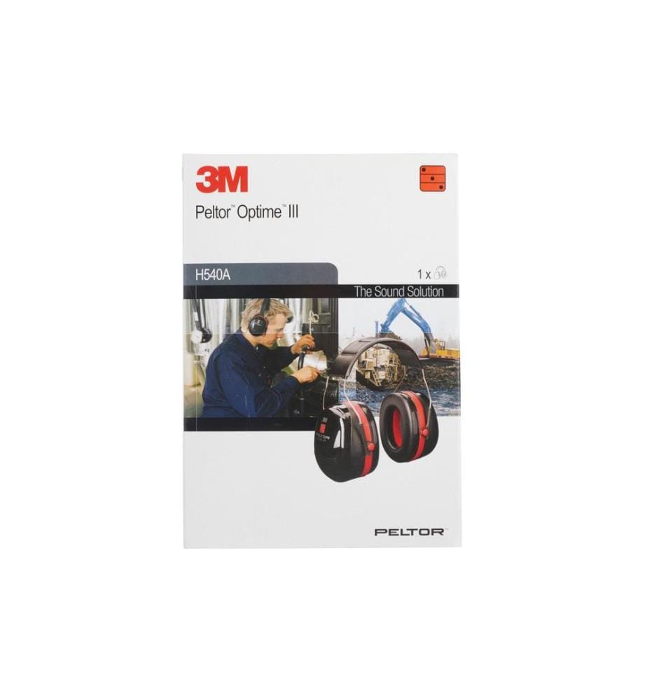 3M - Protection auditive Peltor Optime III noir / rouge