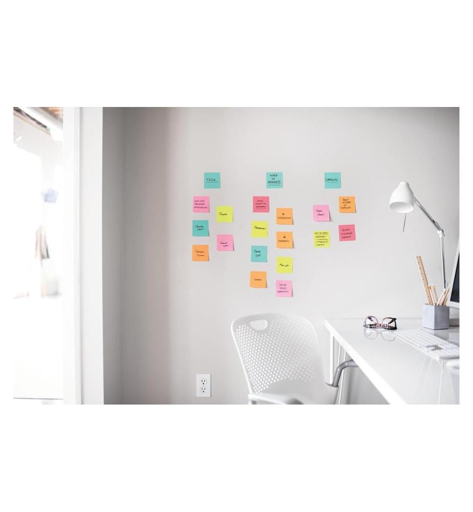 POST-IT - Notizzettel Super Sticky Z-Notes 76 x 76 mm, Carnival