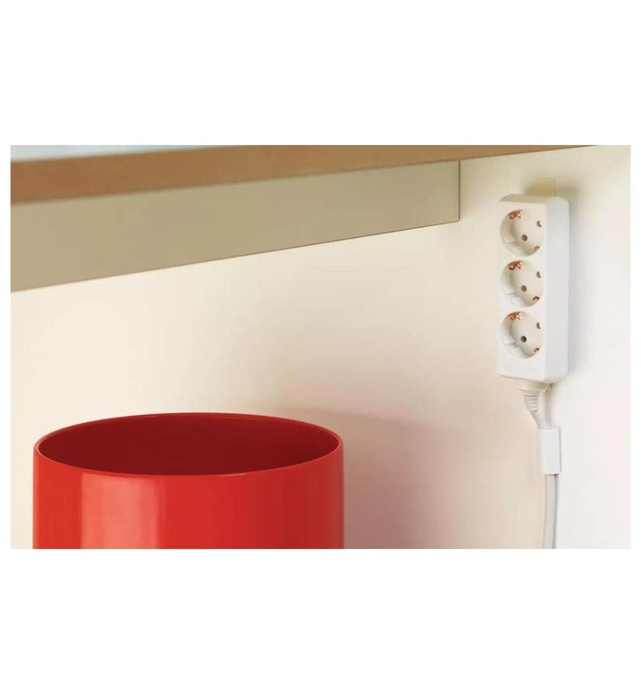 TESA - Kabelclips-Set Powerstrips, 3er Pack