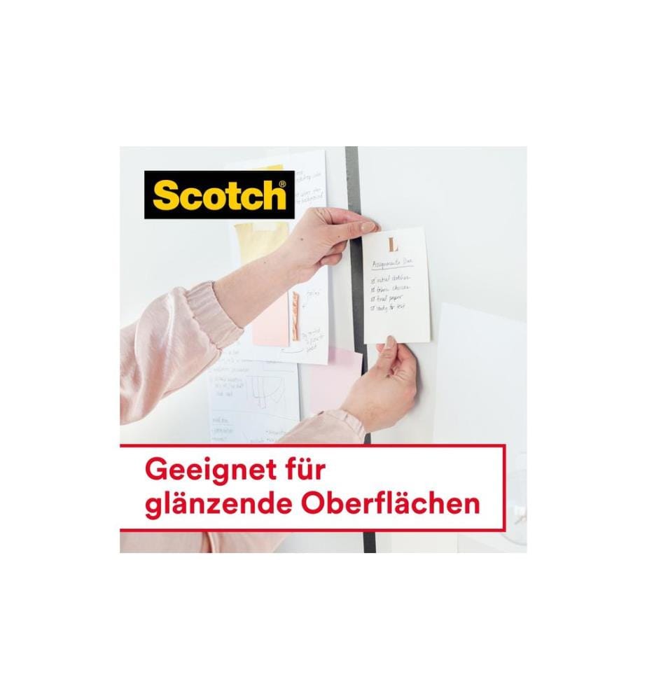 SCOTCH - Klebeband Crystal Nachfüllpack 19 mm x 25 m, Transparent
