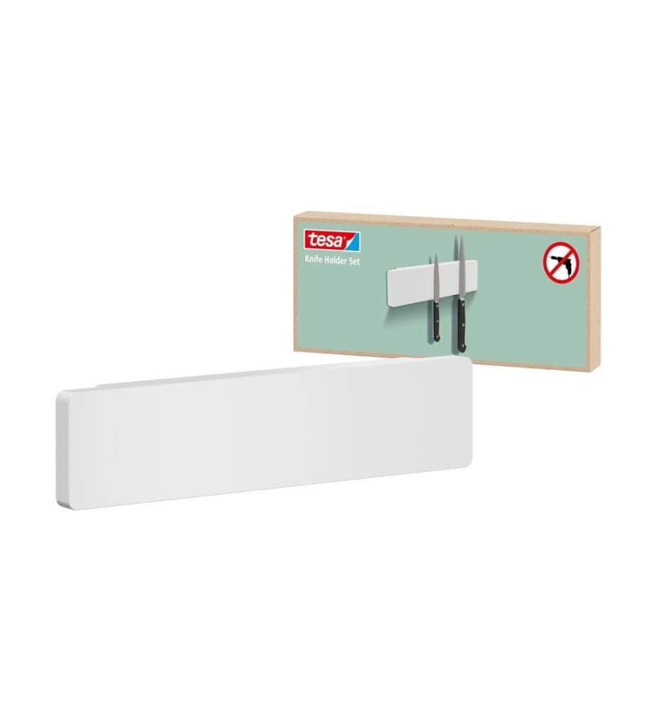 TESA - Messerhalter Set Silber