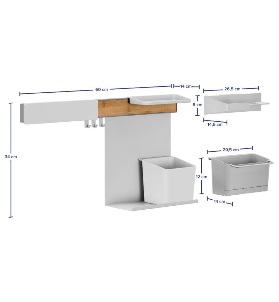 TESA - Kombi Set XL Bambou/Blanc
