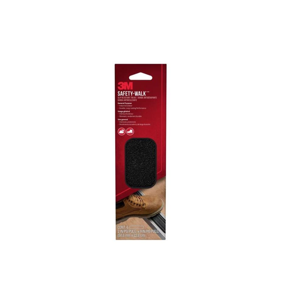 3M - Bande antidérapante 610B-T2X9-6PK 50 mm x 228 mm