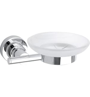 TESA - Porte-savon Luup sans perçage, argent