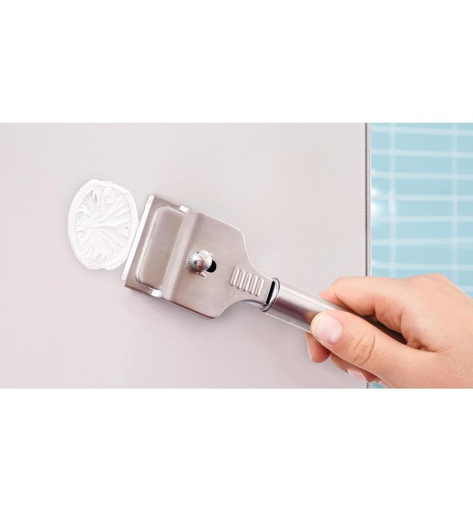 TESA - Toilettenpapierhalter Klaam mit Deckel Silber