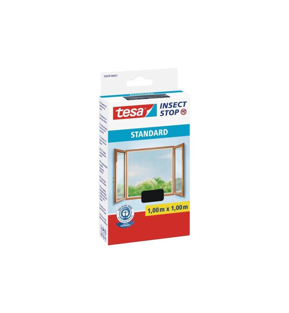 TESA - Fliegengitter Insect Stop Standard 1x1m anthrazit