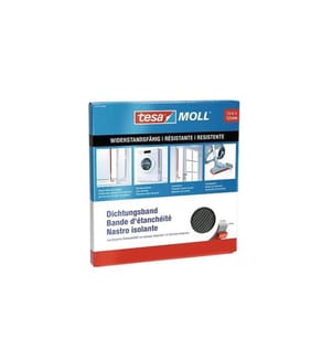 TESA - Bande d'étanchéité TESA -moll 10 m x 12 mm mousse de néoprène