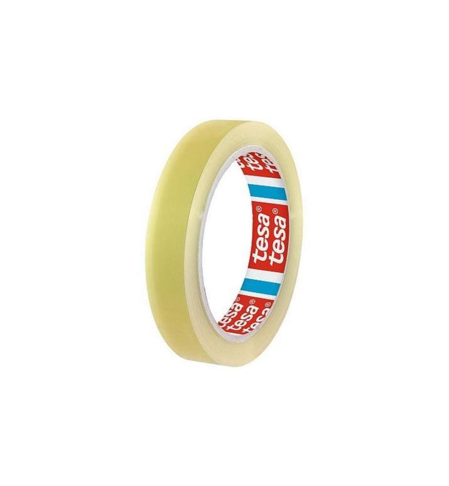 TESA - Klebeband 19 mm x 66 m, Transparent, 8 Rollen