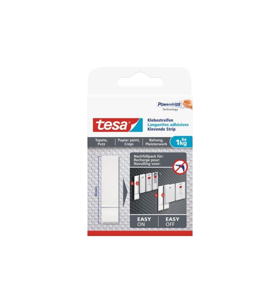 TESA - Bandes adhésives 1 kg pour papier peint + plâtre