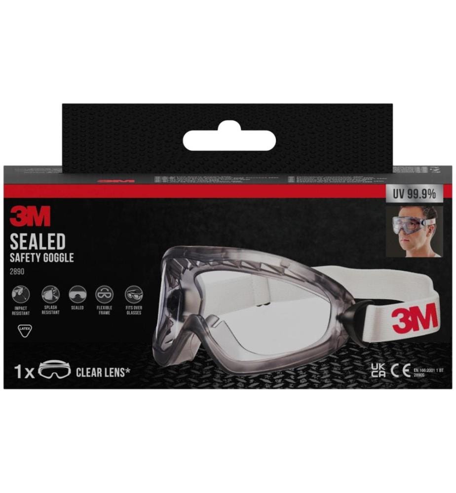 3M - Schutzbrille Vollsicht transparent