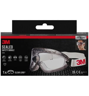 3M - Schutzbrille Vollsicht transparent