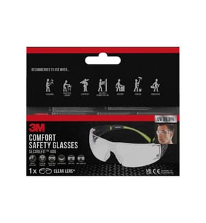 3M - Schutzbrille SecureFit 400 transparent