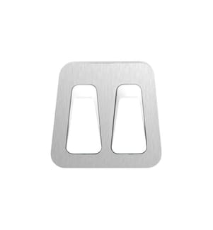TESA - Doppelhaken Powerstrips WP LARGE Weiss/Silber, 3 kg