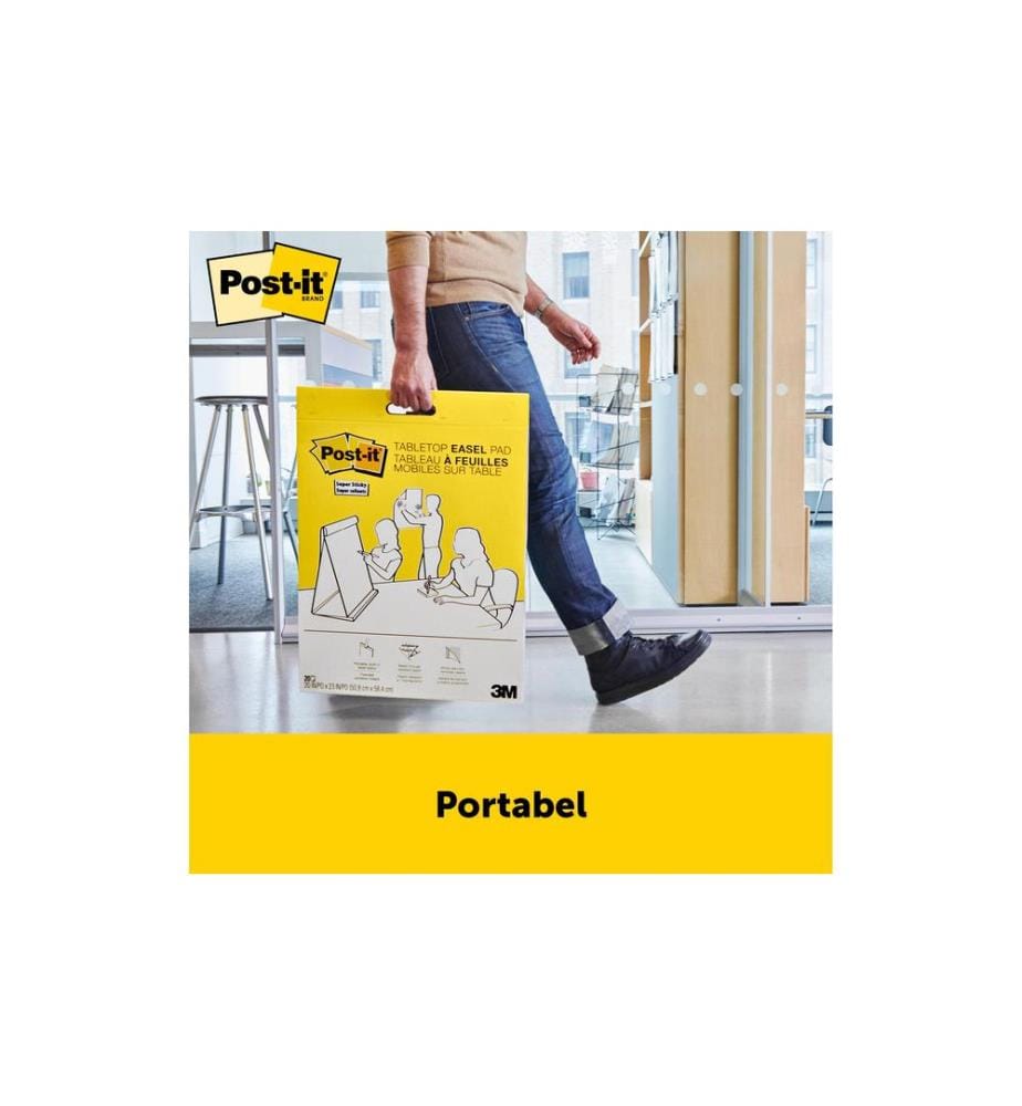 POST-IT - Flipchart POST-IT - Table Top Charts 50.8 x 58.4 cm 20 Blatt
