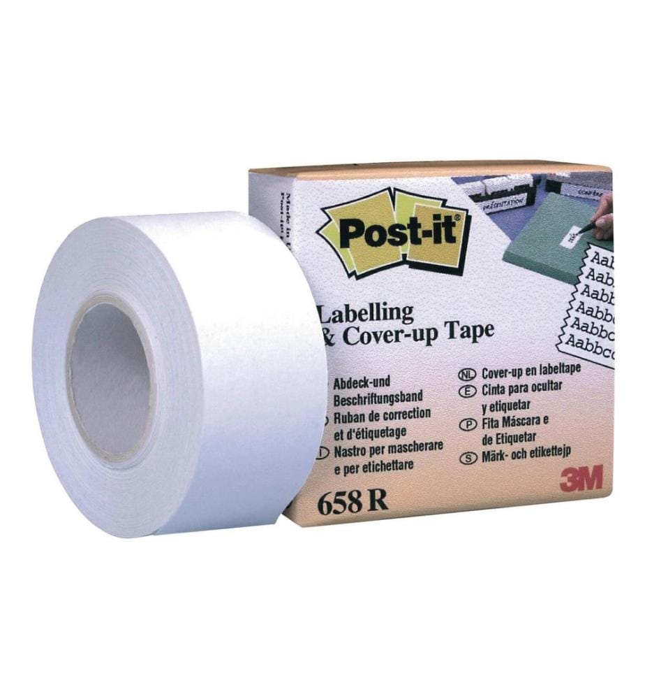 POST-IT - Beschriftungsband POST-IT - 25.4 mm x 17.7 m, Weiss