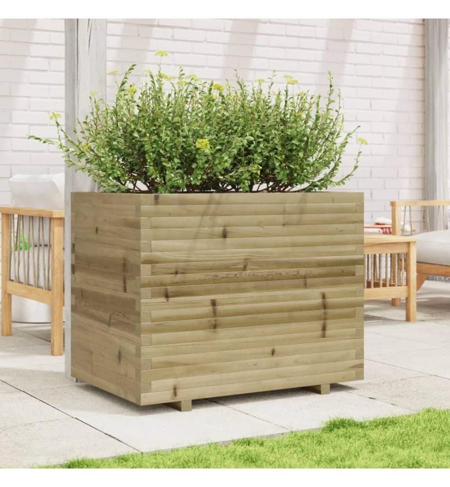 Jardinière 90x60x72,5 cm bois de pin imprégné