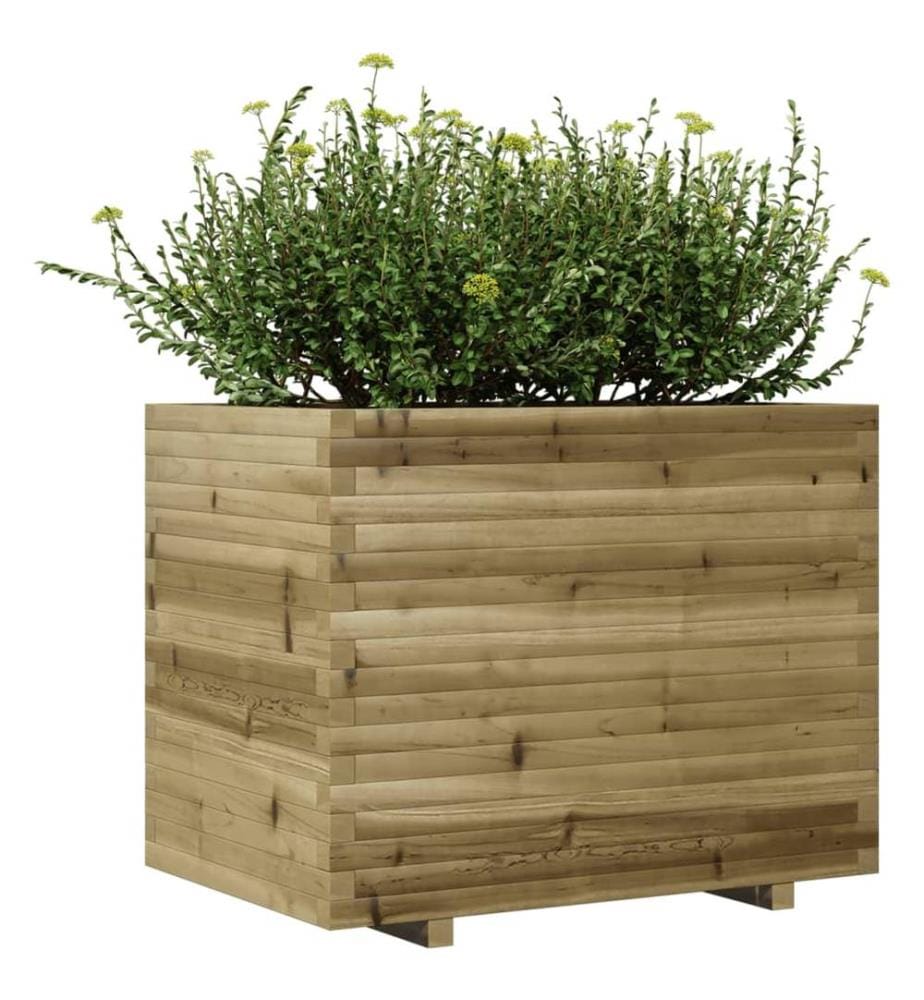 Jardinière 90x60x72,5 cm bois de pin imprégné