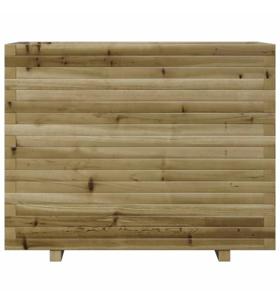 Jardinière 90x60x72,5 cm bois de pin imprégné