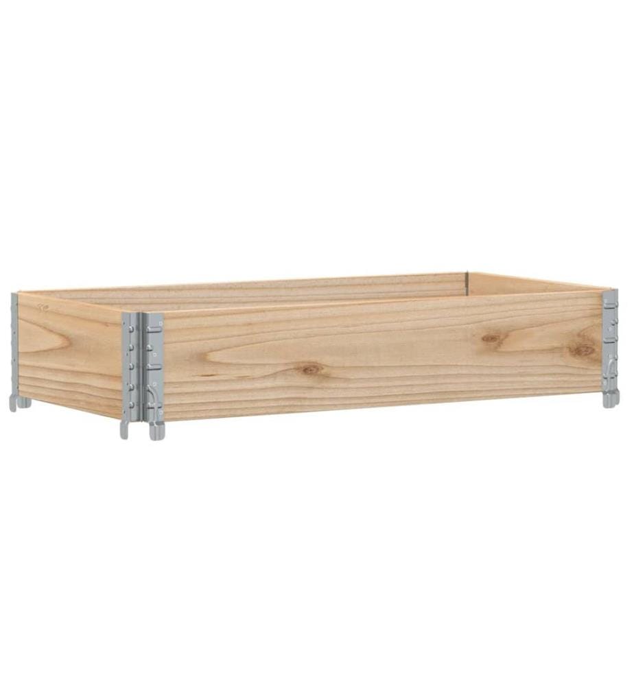 Jardinière 100x50 cm bois de pin massif