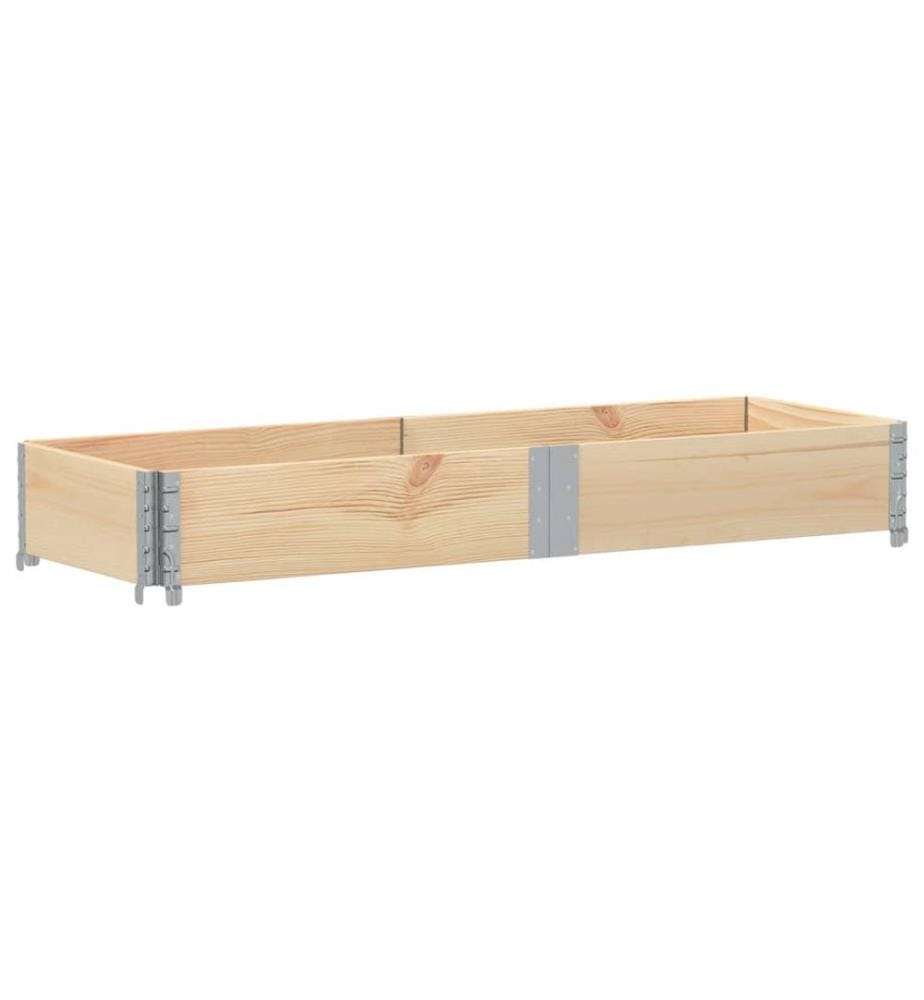 Jardinière 150x50 cm bois de pin massif
